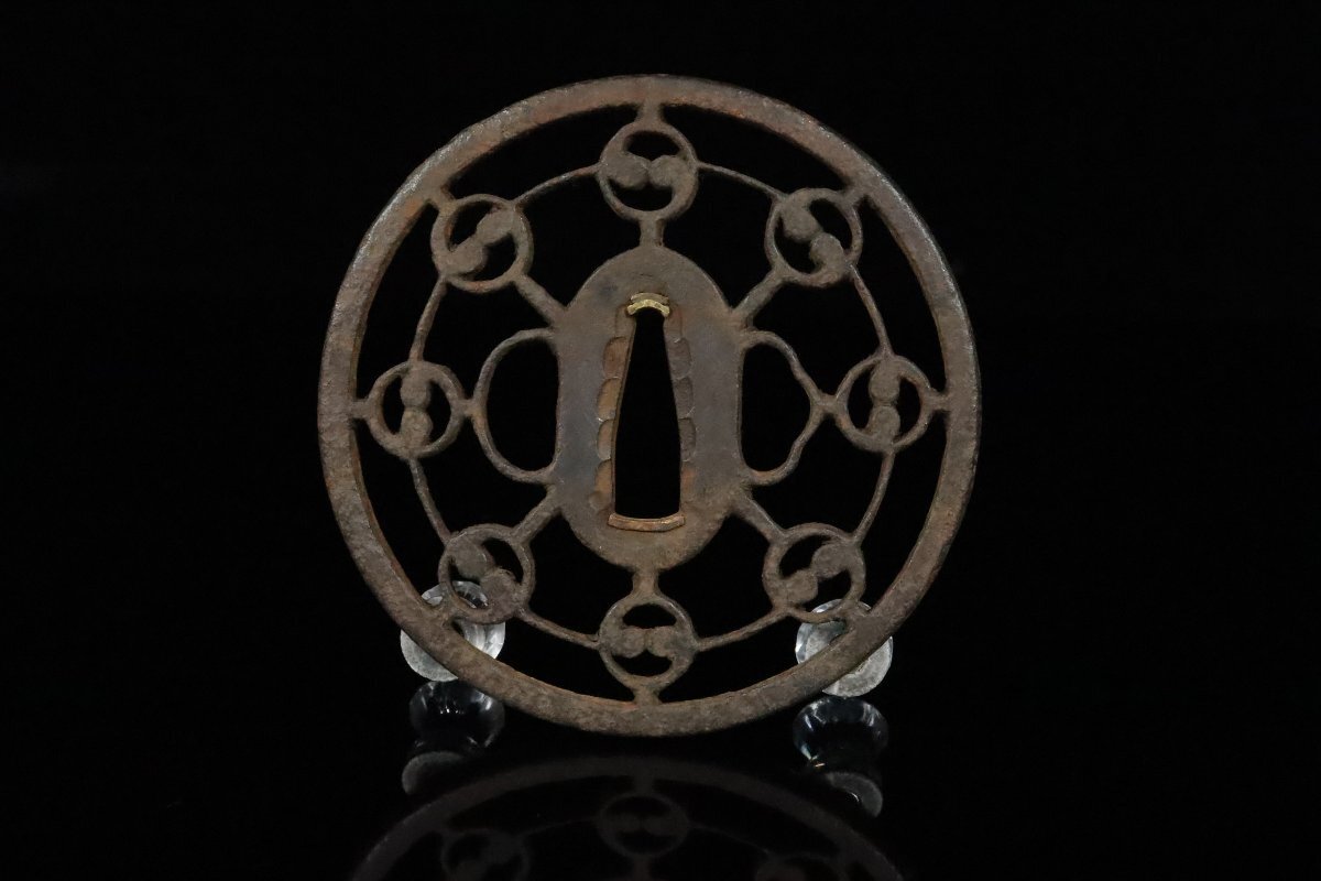 [ASAHI] название гарда меча специальный выпуск прекрасный ... гарда меча! Edo времена металлический . земля книга@. столица ...[7953ww]