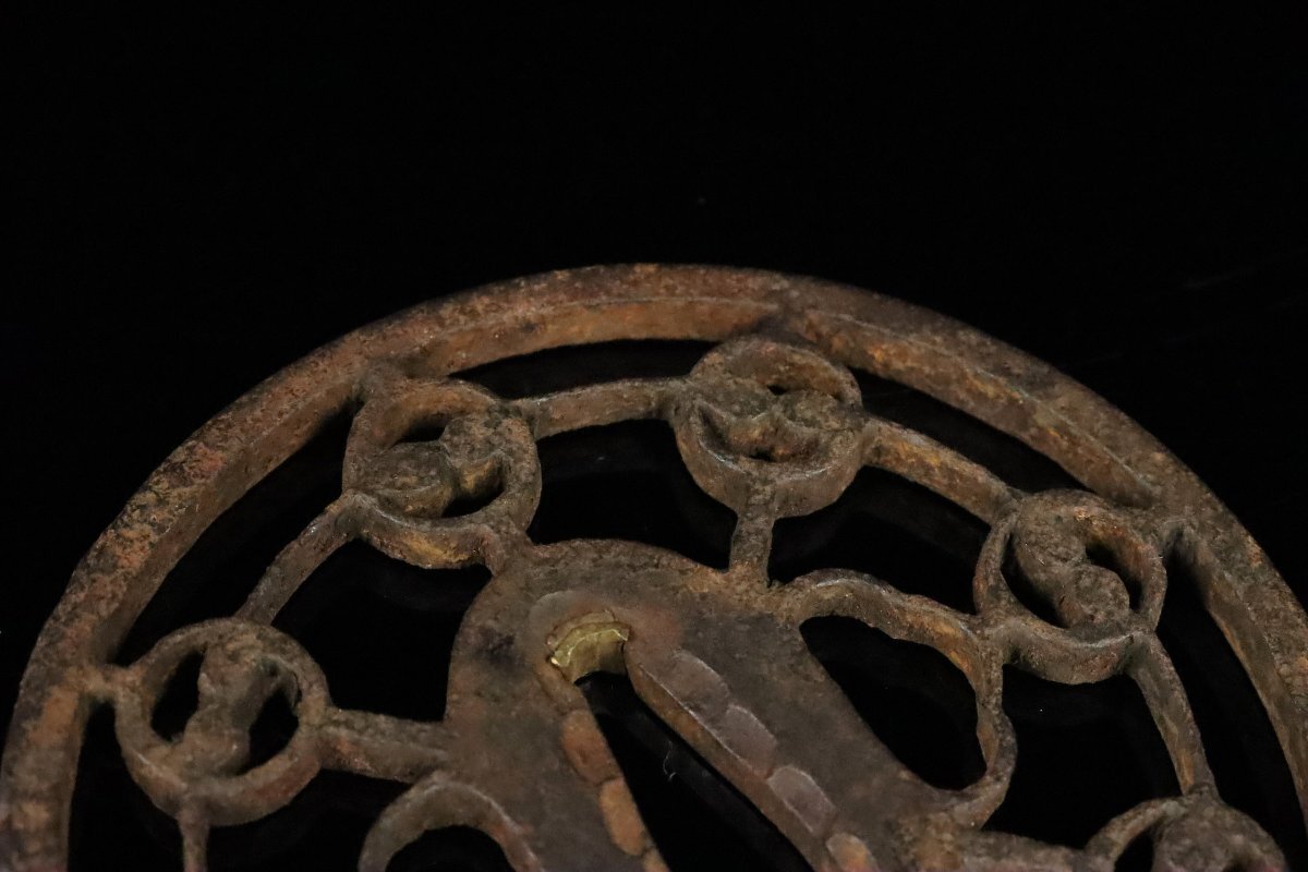 [ASAHI] название гарда меча специальный выпуск прекрасный ... гарда меча! Edo времена металлический . земля книга@. столица ...[7953ww]