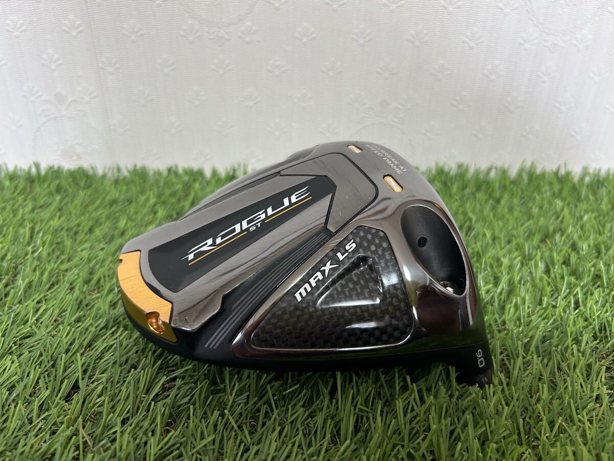 【美品】ROGUE ST MAX LS ドライバー用ヘッド単品9.0° 中古品☆ローグ MAX LS 9.0度 ヘッドカバー付帯☆翌日発送可☆ロースピンモデル☆_画像3