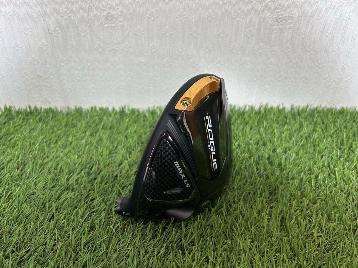 【美品】ROGUE ST MAX LS ドライバー用ヘッド単品9.0° 中古品☆ローグ MAX LS 9.0度 ヘッドカバー付帯☆翌日発送可☆ロースピンモデル☆_画像10