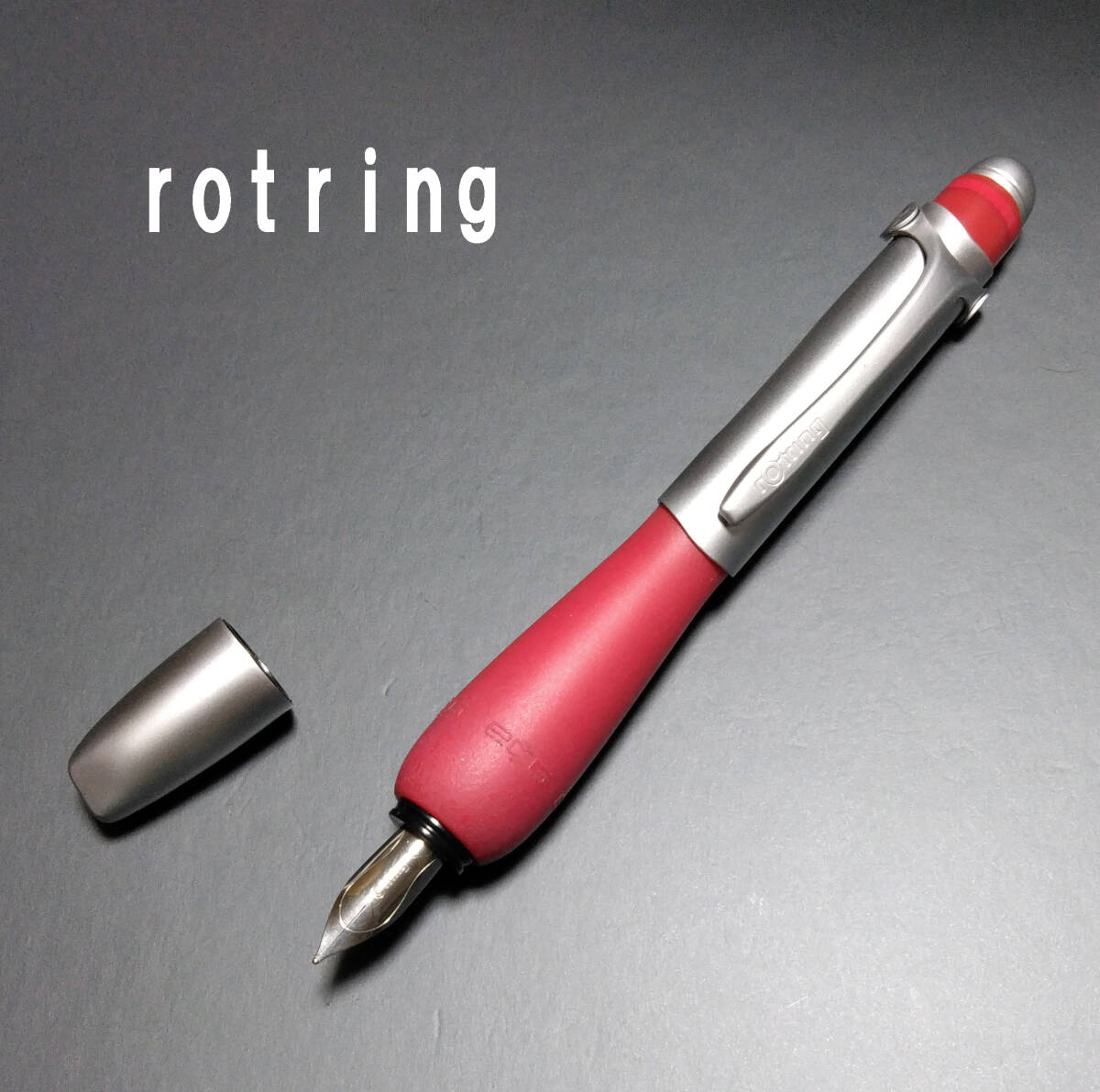 ロットリング スキン 万年筆 XS字　Rotring SKYNN　おまけ：シュナイダー・カートリッジインク黒（6本入）を1箱_画像1