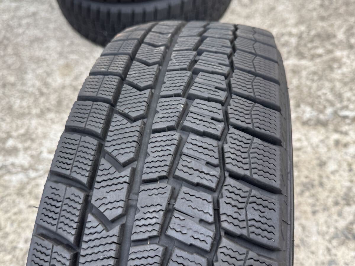 DUNLOP WINTERMAXX WM02 185/60R15 22年38週製造 4本セット バリ溝 k129_画像3