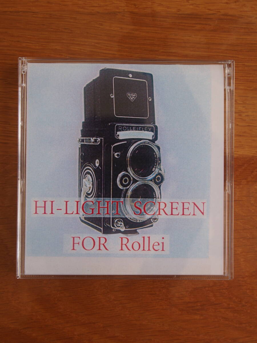 Rolleiflex ローライフレックス フォーカシングスクリーンF型用 社外品_画像3