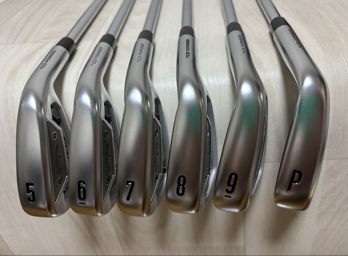 очень красивый товар специальный заказ товар Callaway APEX TCB железный комплект 5I-P 6 шт. комплект DG S200