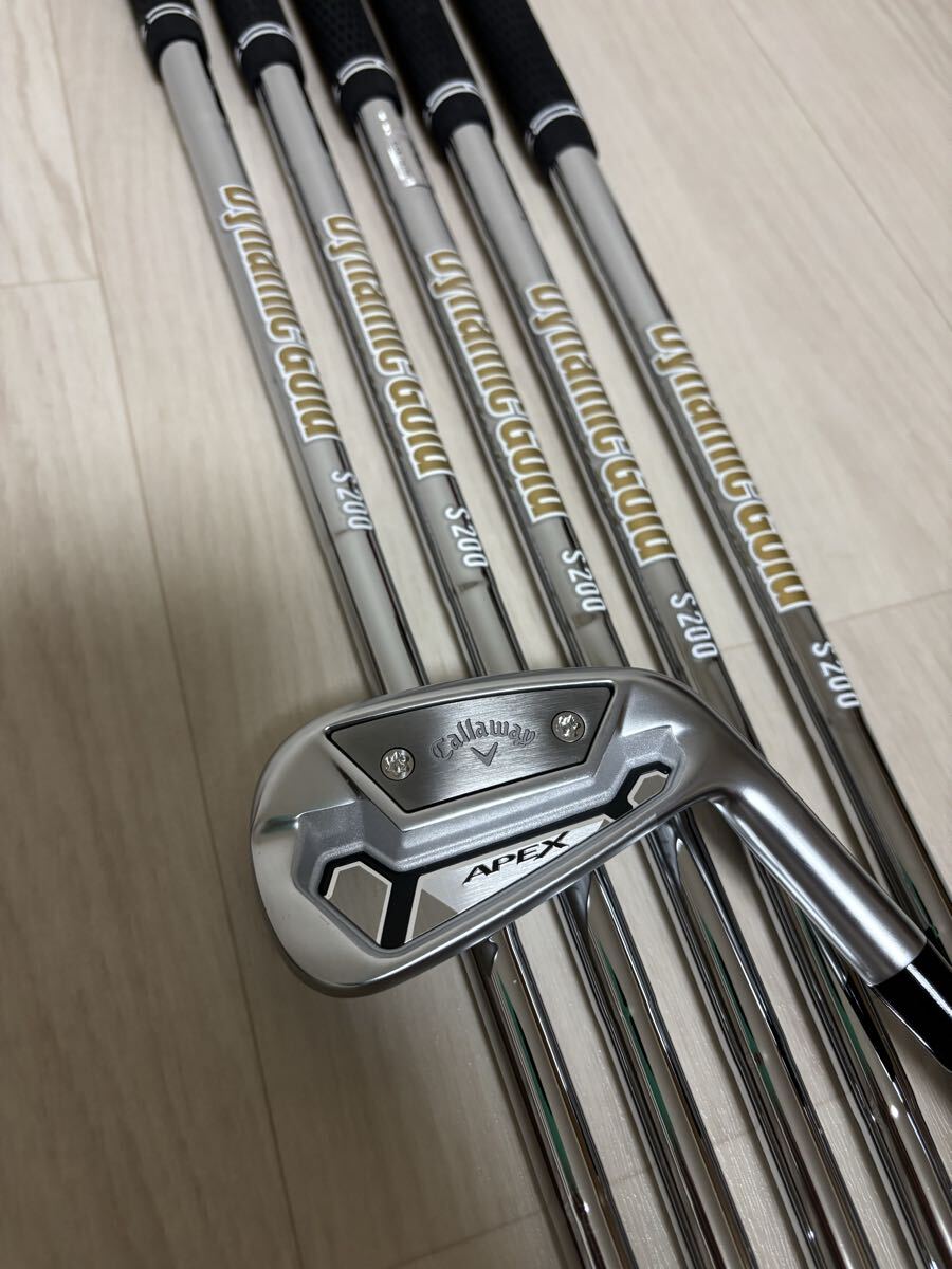 очень красивый товар специальный заказ товар Callaway APEX TCB железный комплект 5I-P 6 шт. комплект DG S200  очень красивый товар специальный заказ товар Callaway APEX TCB железный комплект 5I-P 6 шт. комплект DG S200