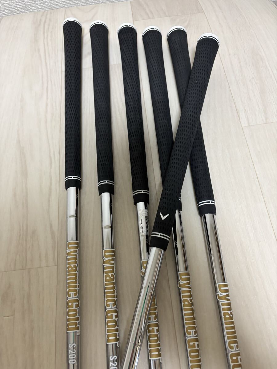 очень красивый товар специальный заказ товар Callaway APEX TCB железный комплект 5I-P 6 шт. комплект DG S200