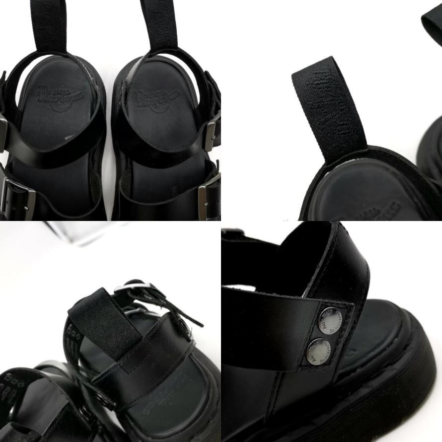 送料無料 ドクターマーチン Dr.Martens サンダル 靴シューズ グリフォン ストラップサンダル レザー UK7 メンズ_画像9