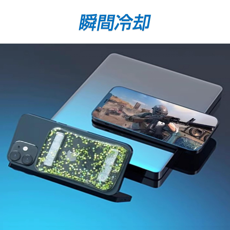 スマホ 冷却シート 1枚 瞬間冷却 ステッカー パッド 熱吸収ゲル ゼリー スマートフォン 携帯電話 iPhone Android 貼り付け 取り外し 再利用_画像5