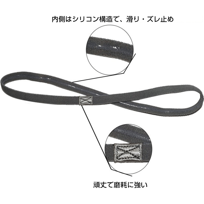 ヘッドバンド ヘアバンド 6色選べる 汗止め 前髪留め 滑り止め スポーツ 吸汗 速乾 伸縮 通気 バスケ サッカー エクササイズ_画像3