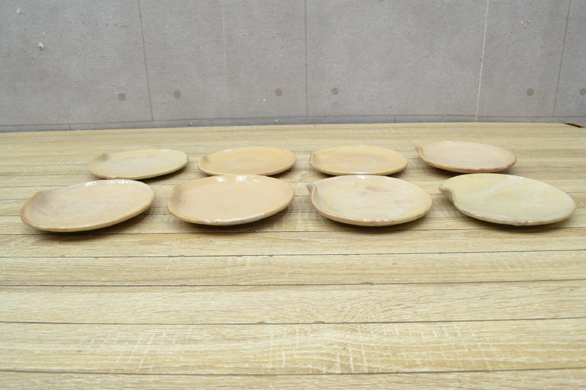 C2733# flat тарелка 8 покупатель комплект # для бизнеса японская посуда #. павильон * маленький кулинария * сломан .* японская кухня ресторан