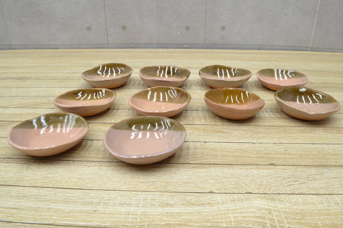 C2734# маленькая тарелка соя тарелка 10 покупатель комплект # для бизнеса японская посуда #. павильон * маленький кулинария * сломан .* японская кухня ресторан