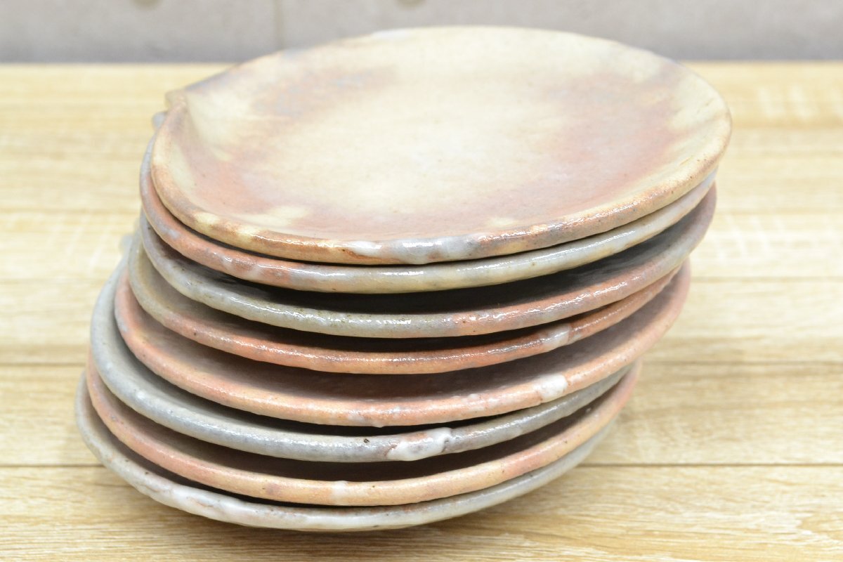 C2746# flat тарелка 8 покупатель комплект # для бизнеса японская посуда #. павильон * маленький кулинария * сломан .* японская кухня ресторан