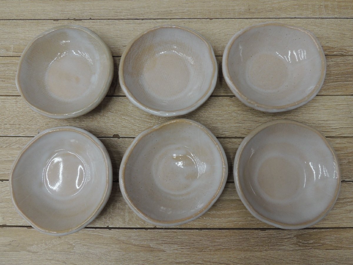 W2020# маленькая тарелка 6 шт. комплект # диаметр ( примерно )11.2.#. павильон * маленький кулинария * сломан .* японская кухня ресторан