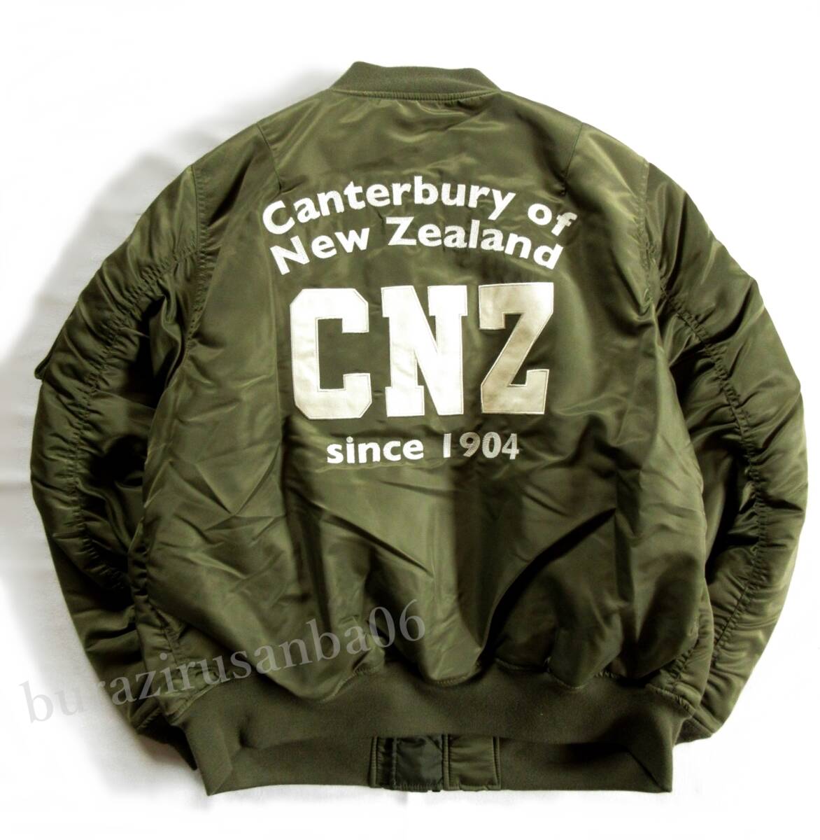 メンズ XL◆未使用 定価24,200円 canterbury カンタベリー MA-1 ディフェンダー ジャケット 秋冬 軽量 中綿 フライトジャケット RA71596-47_画像8