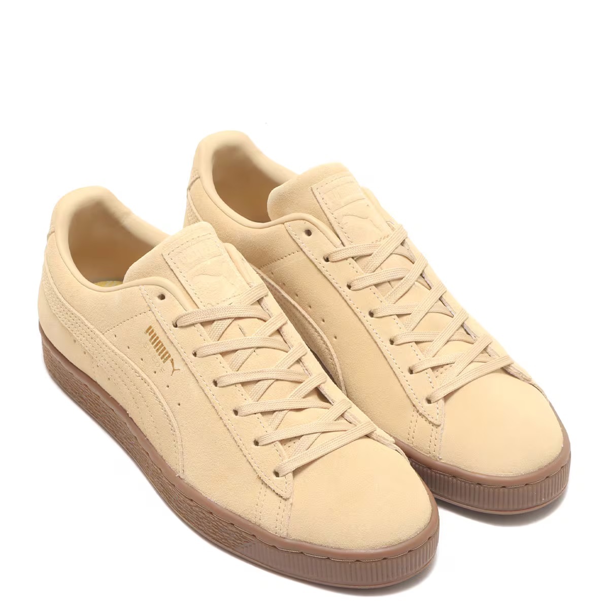 定価10780円 新品正規品 プーマ 大人気復刻モデル プーマ スウェード ガムソール ベージュ 28㎝ (これからの季節に最適です。）_画像1