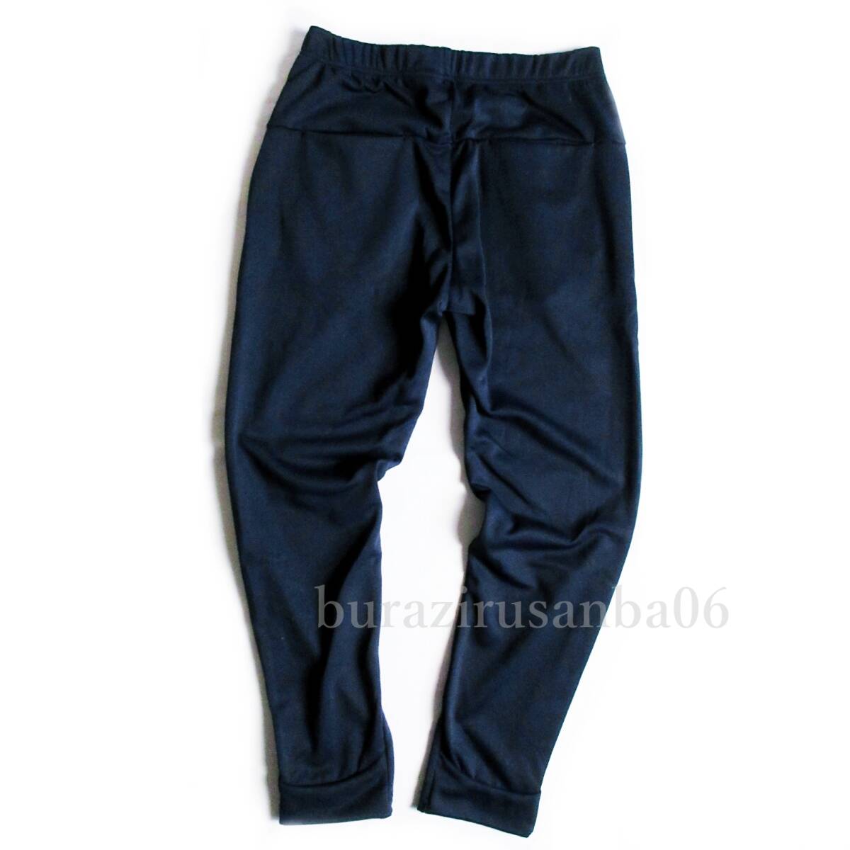 メンズ XO 紺◆未使用 DESCENTE デサント HEATNAVI スウェット 上下セット 裏薄手フリース ジップ パーカー ロングパンツ セットアップ_画像8