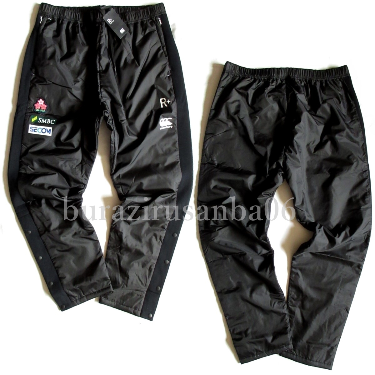 メンズ M◆未使用 定価73,700円 canterbury カンタベリー ラグビー日本代表モデル JAPAN ウォーマー ジャケット パンツ 軽量 中綿 防寒_画像8