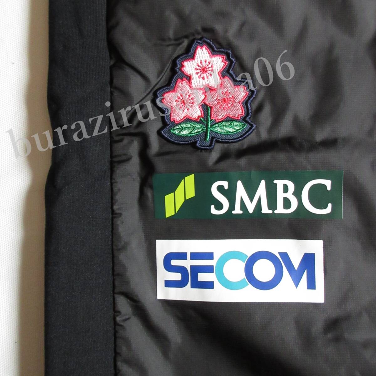 メンズ M◆未使用 定価73,700円 canterbury カンタベリー ラグビー日本代表モデル JAPAN ウォーマー ジャケット パンツ 軽量 中綿 防寒_画像9