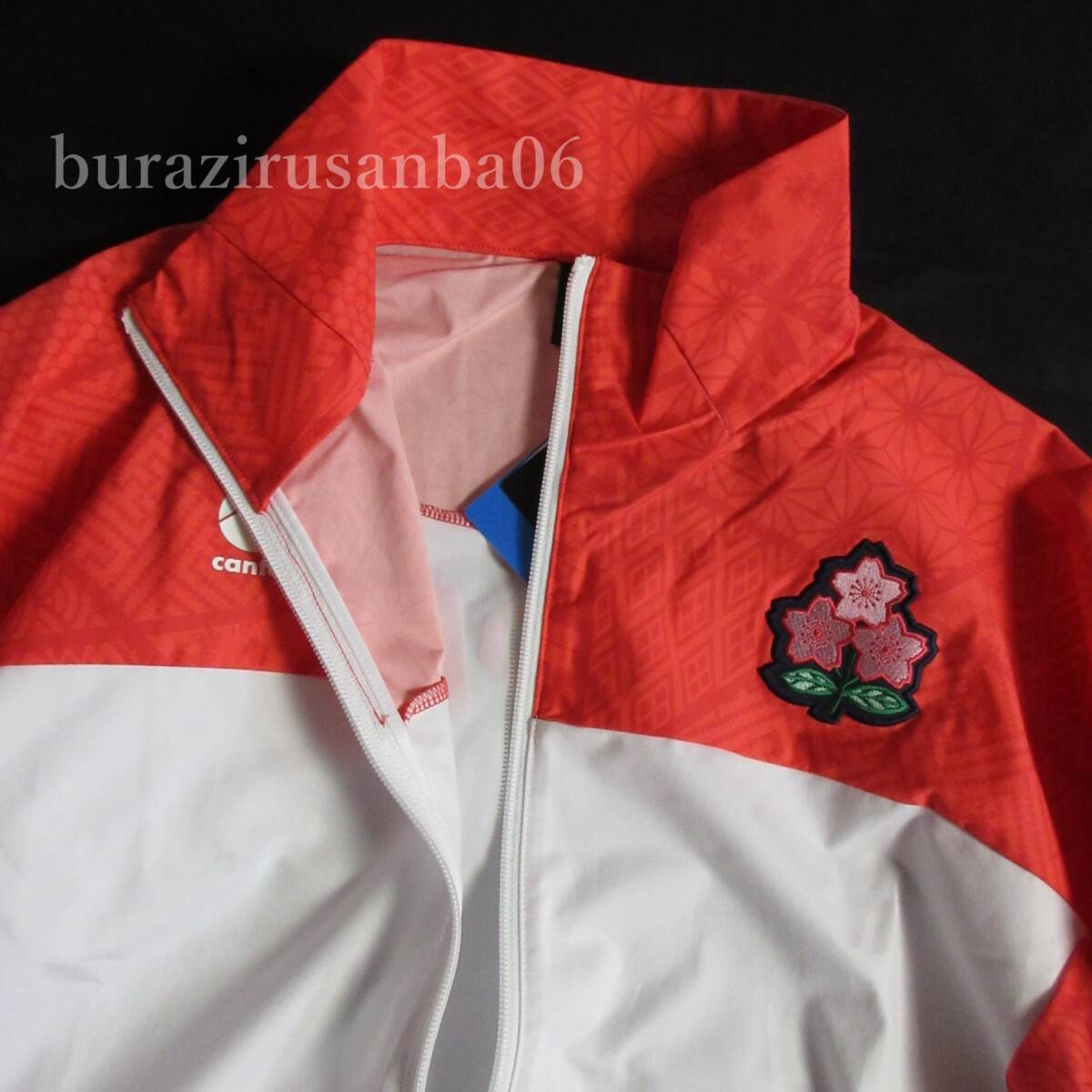 メンズ 3L 未使用 定価14,300円 カンタベリー ラグビー日本代表 オフィシャルライセンス JAPAN アールプラス デュアルジャケット RW73104JH_画像6