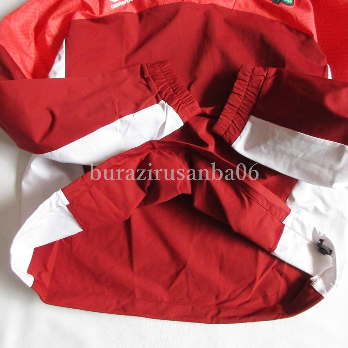 メンズ M 未使用 定価13,200円 カンタベリー ラグビー日本代表 オフィシャルライセンス JAPAN アールプラス デュアルフーディ RW73106JH_画像4