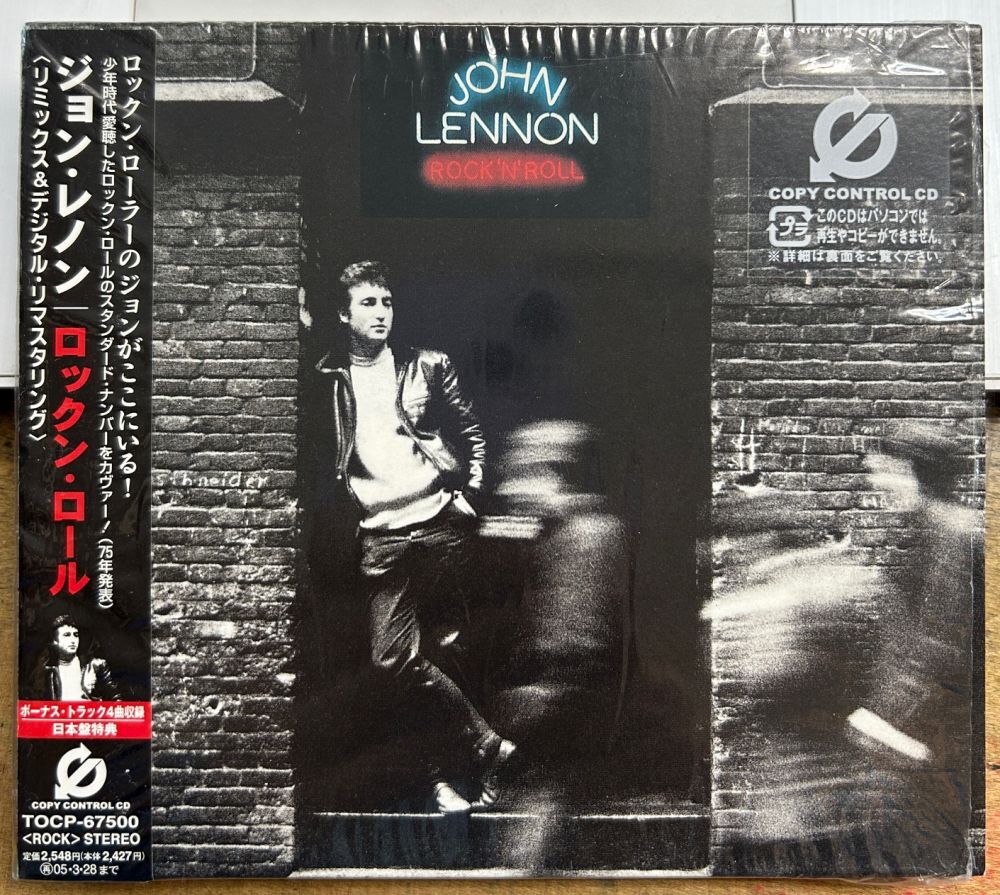 ジョン・レノン／ロックン・ロール リミックス＆デジタル・リマスタリング 【中古CD】 サンプル盤 John Lennon ROCK'N'ROLL TOCP-67500_画像1