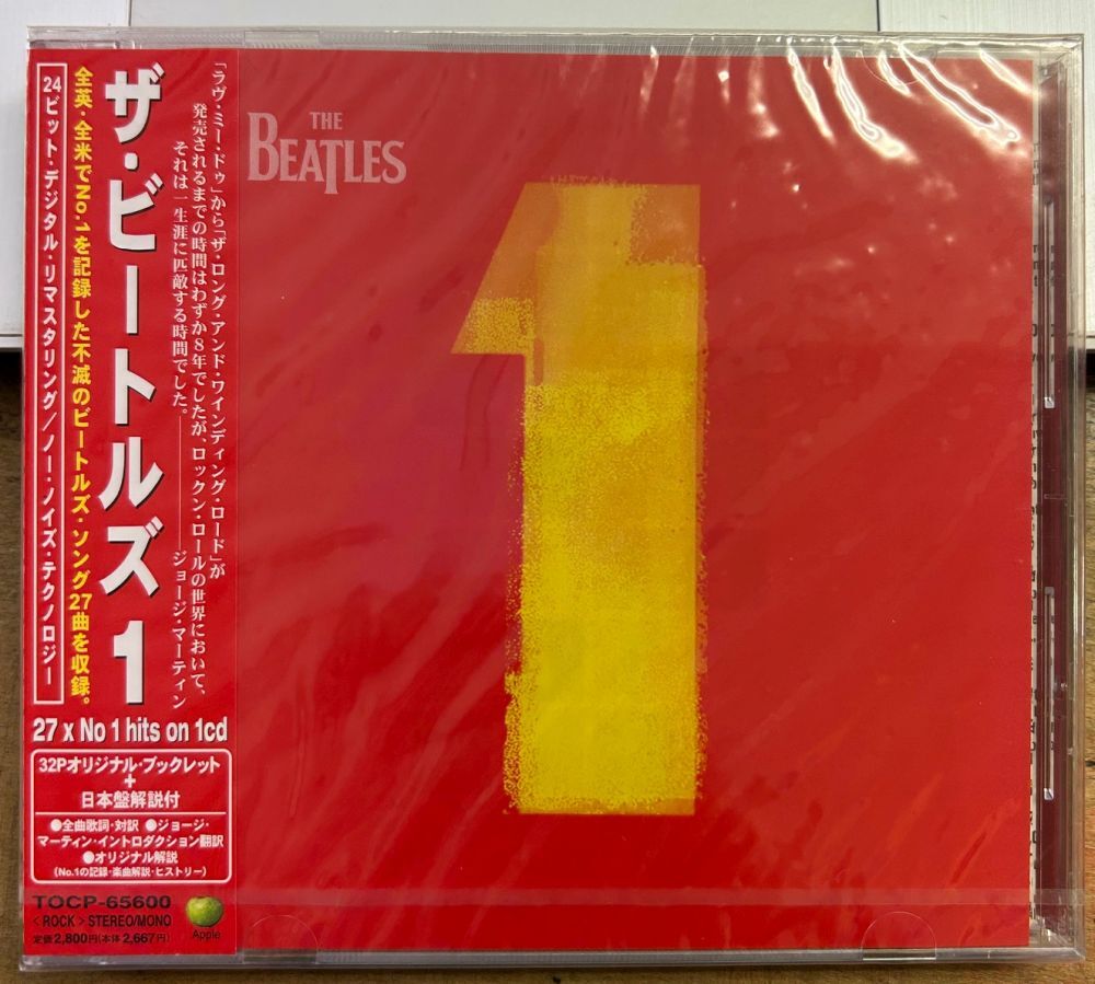 ザ・ビートルズ／1 【未開封新品CD】 サンプル盤 THE BEATLES TOCP-65600_画像1