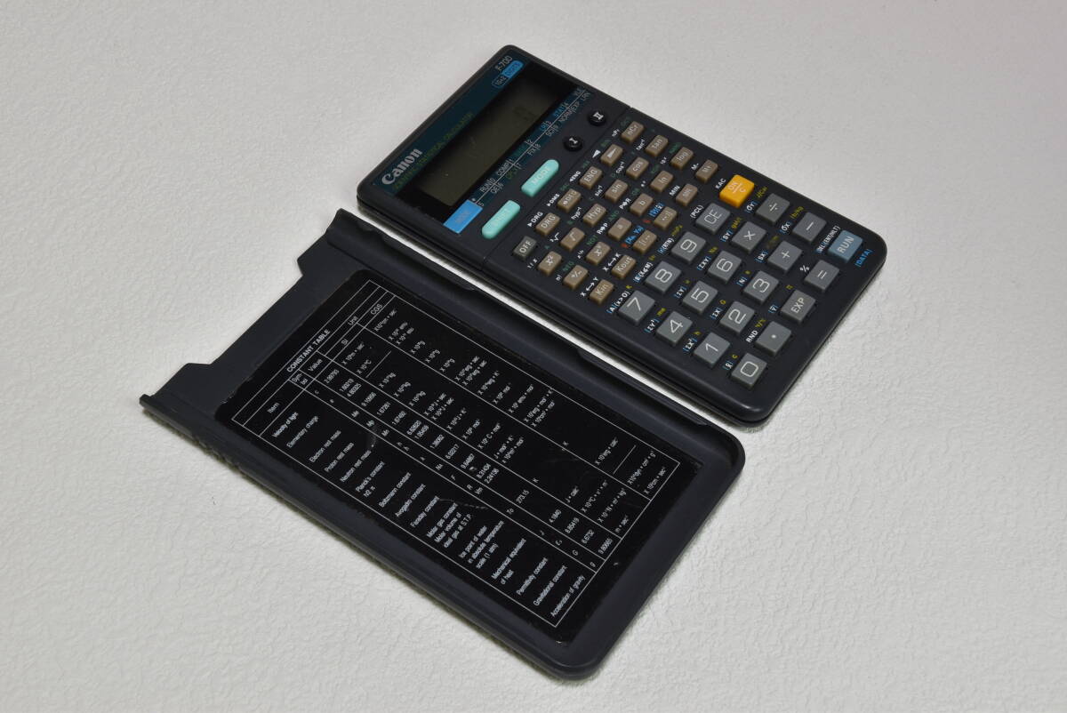 ☆ 関数電卓CANON F-700  カシオMW-10A電卓   カシオ 電子辞書xd-lp8000 3点自宅保管品_画像3