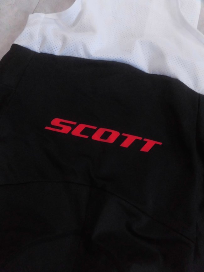 SCOTT スコット ビブタイツ XL ビブパンツ メンズ 自転車 サイクリング サイクルジャージ 程度良好_画像10