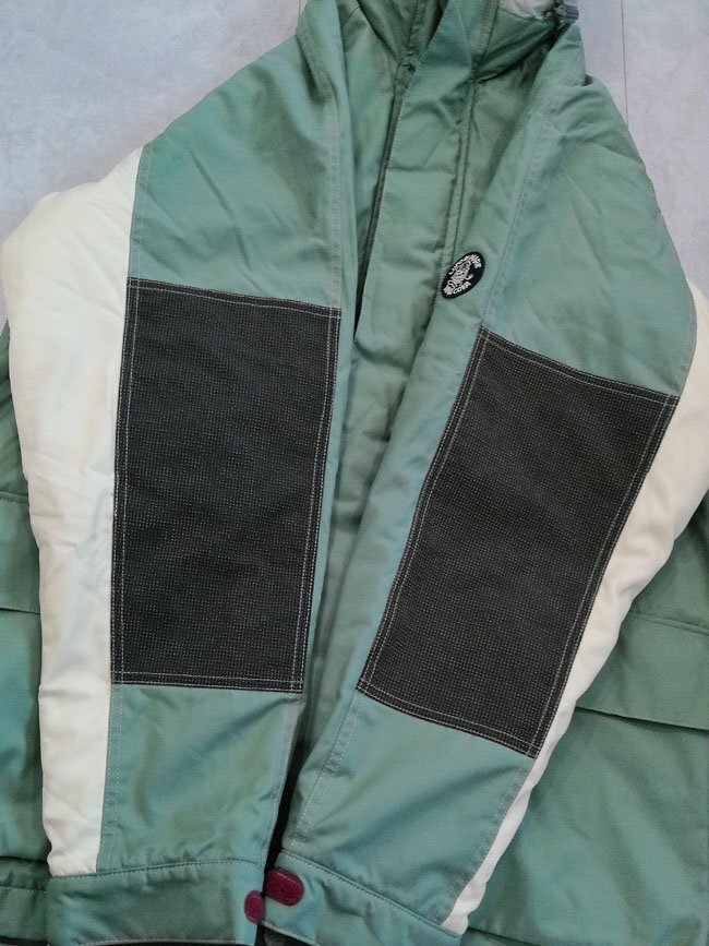 SINA COVA シナコバ LUPO DI MARE 取り外しフード付き マウンテンジャケット L/ナイロンジャケット/ブルゾン/メンズ/日本製/伊部_画像5