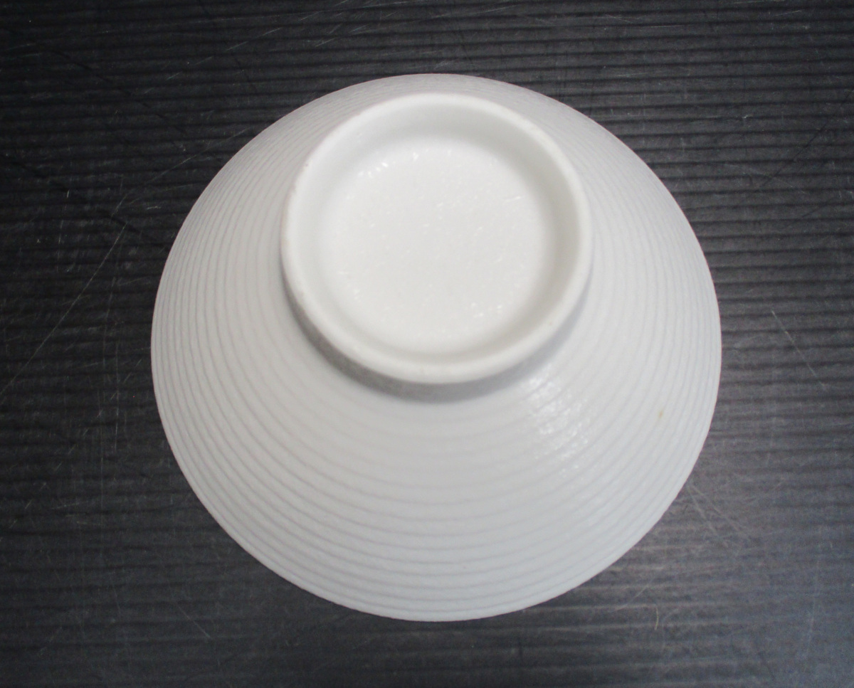  ご飯茶碗 大 12個「 桔梗 」あわ雪 直径ｘ高さcm お茶づけ 長期保管品 和食器 未使用 86060★*_画像8