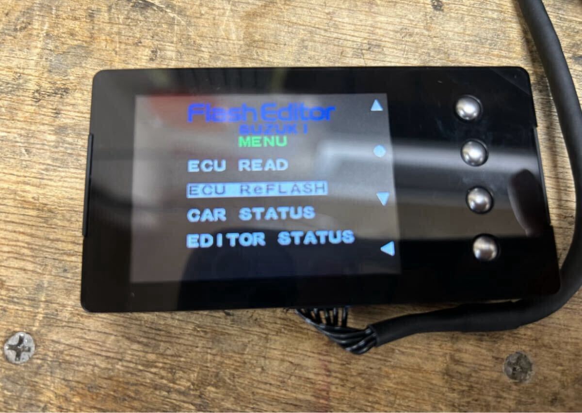 【美品 ノーマル戻し済】 HKS フラッシュエディター アルトワークス DBA-HA36S FlashEditor 42015-AS101_画像6