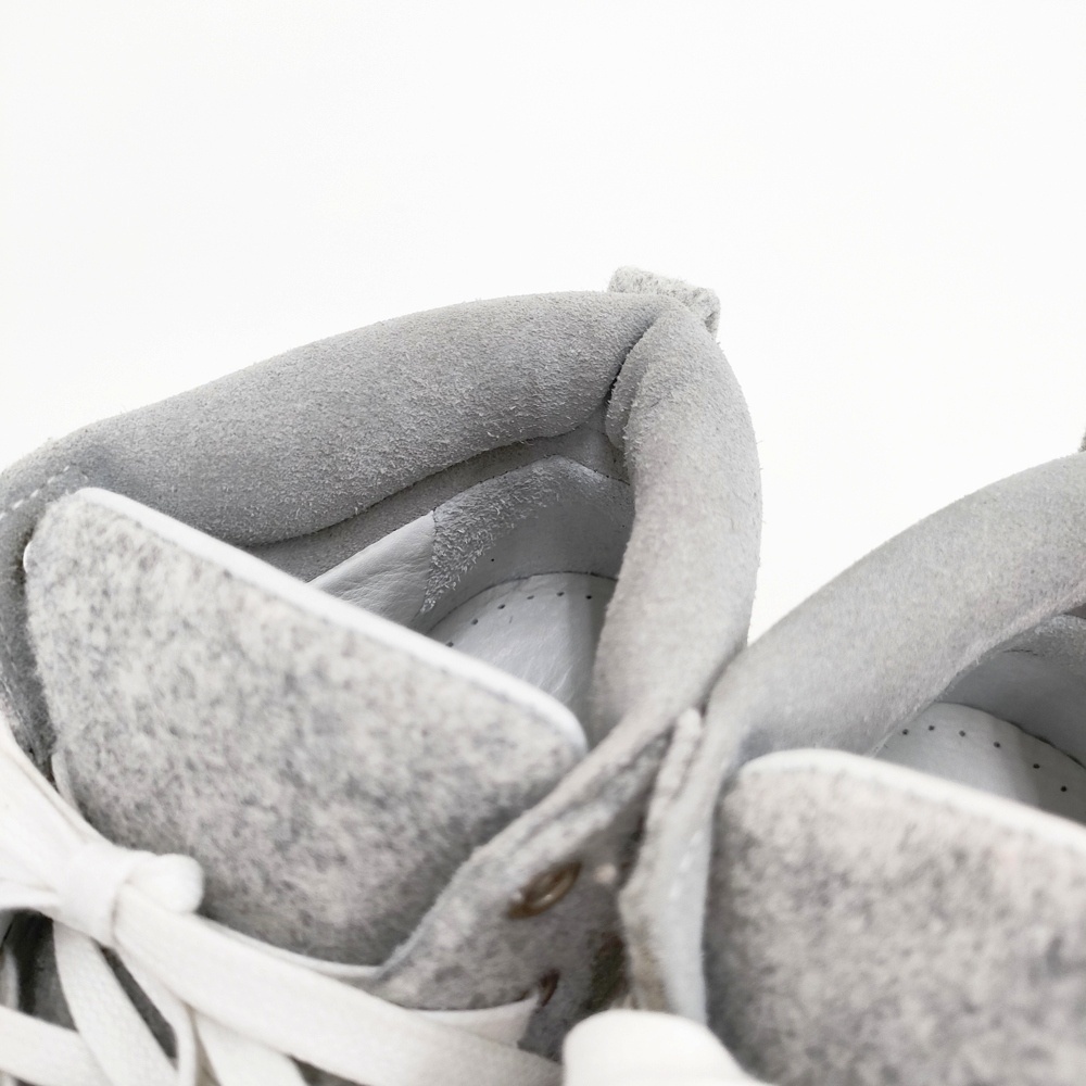 HOLIDAY/DIEMME ウールフェルト ハイカット 定価35200円 サイズ38 スニーカー グレー ホリデイ/ディエッメ 5-0925T 257420_画像5