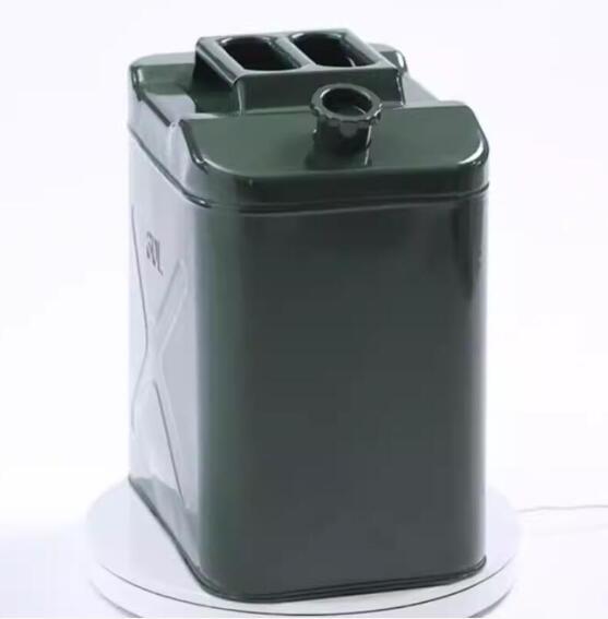 新品 ガソリン攜行缶20L 緊急用 ガソリンタンク 燃料タンク ポリタンク フューエルカンプロ 亜鉛メッキ鋼板 アウトドア ノズル付き