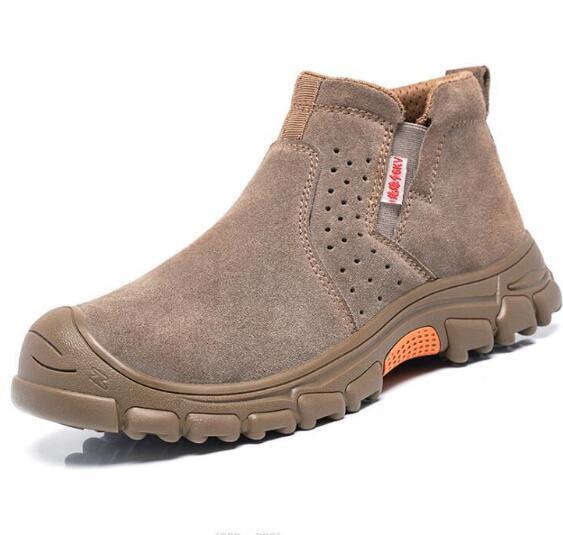  очень популярный рабочая обувь безопасная обувь мужской сталь . сердцевина пальцы ног защита скольжение трудно .. вытащенный предотвращение спортивные туфли легкий вентиляция женщина размер соответствует модный 23.5~27.5cm голубой 