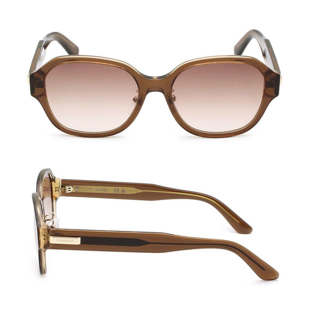  Calvin Klein солнцезащитные очки CK25525SLBJ-200 Brown нос накладка унисекс внутренний стандартный товар 