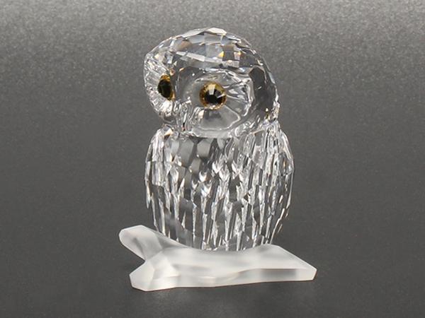 美品 スワロフスキー 置物 オブジェ フィギュリン ふくろう 1003319 SWAROVSKI_画像2