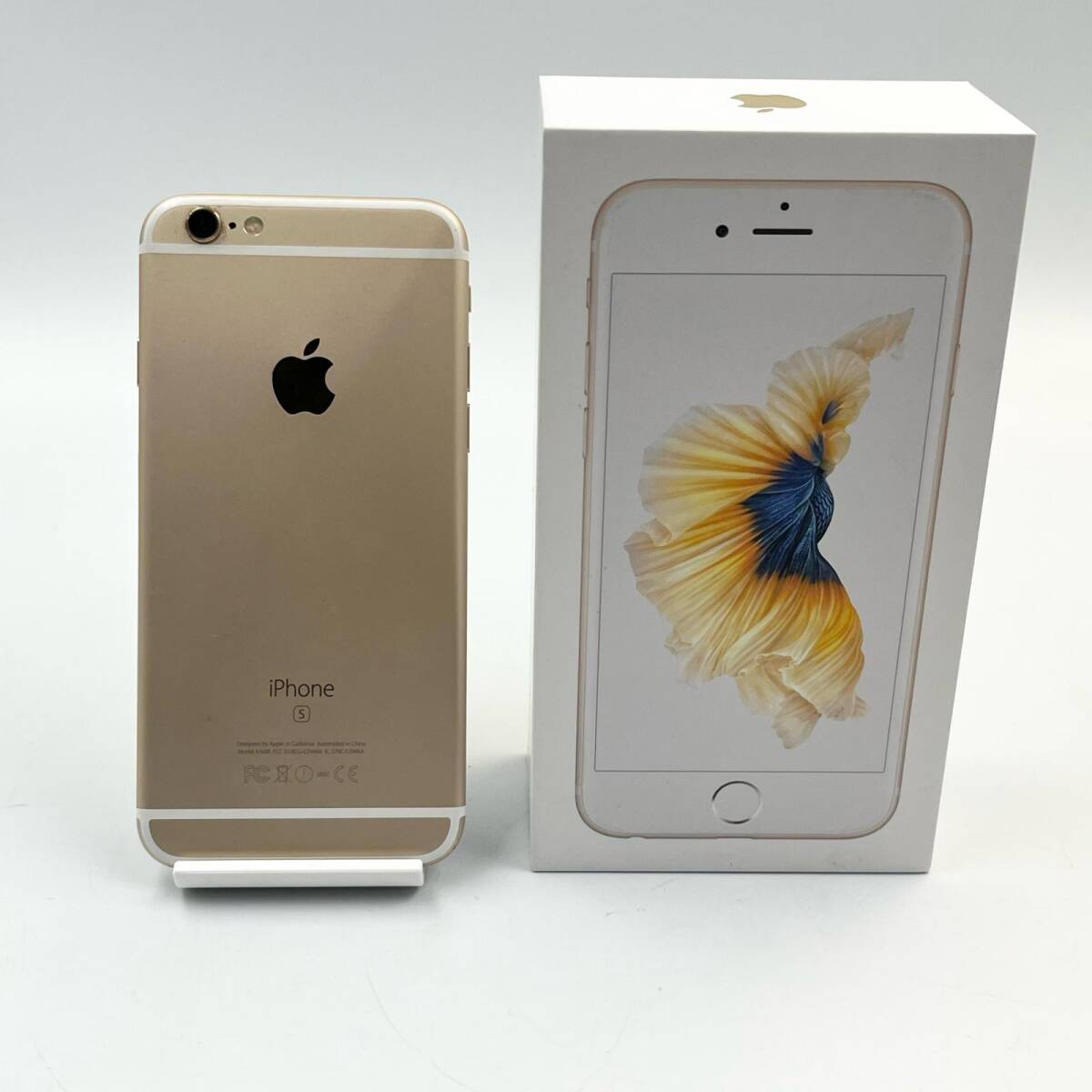 K546★箱付きアップル Apple iPhone SIMロック(KDDI) iPhone6s(64GB) ゴールド