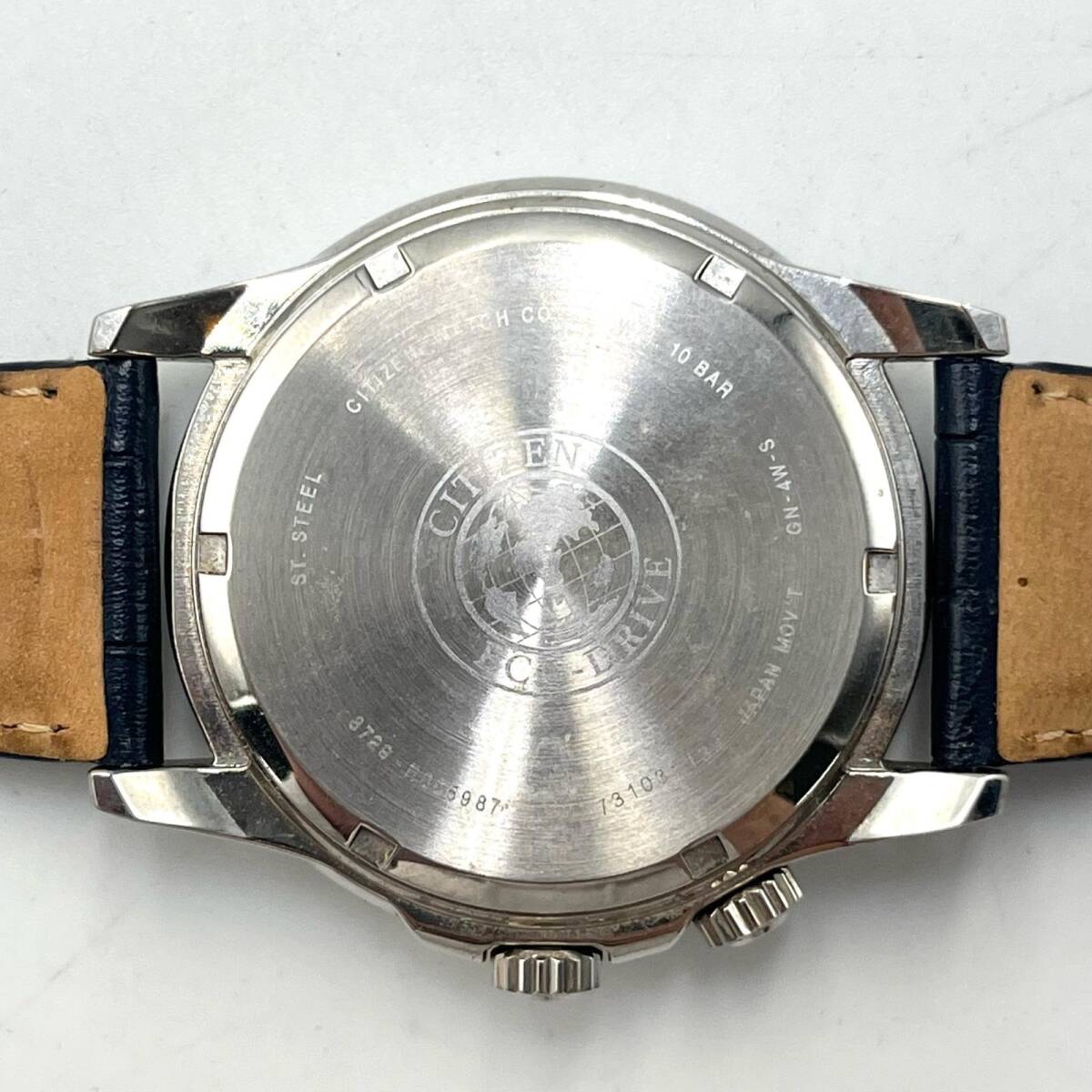 A513★稼働品シチズン CITIZEN 腕時計 エコドライブ 8729-R005987_画像7