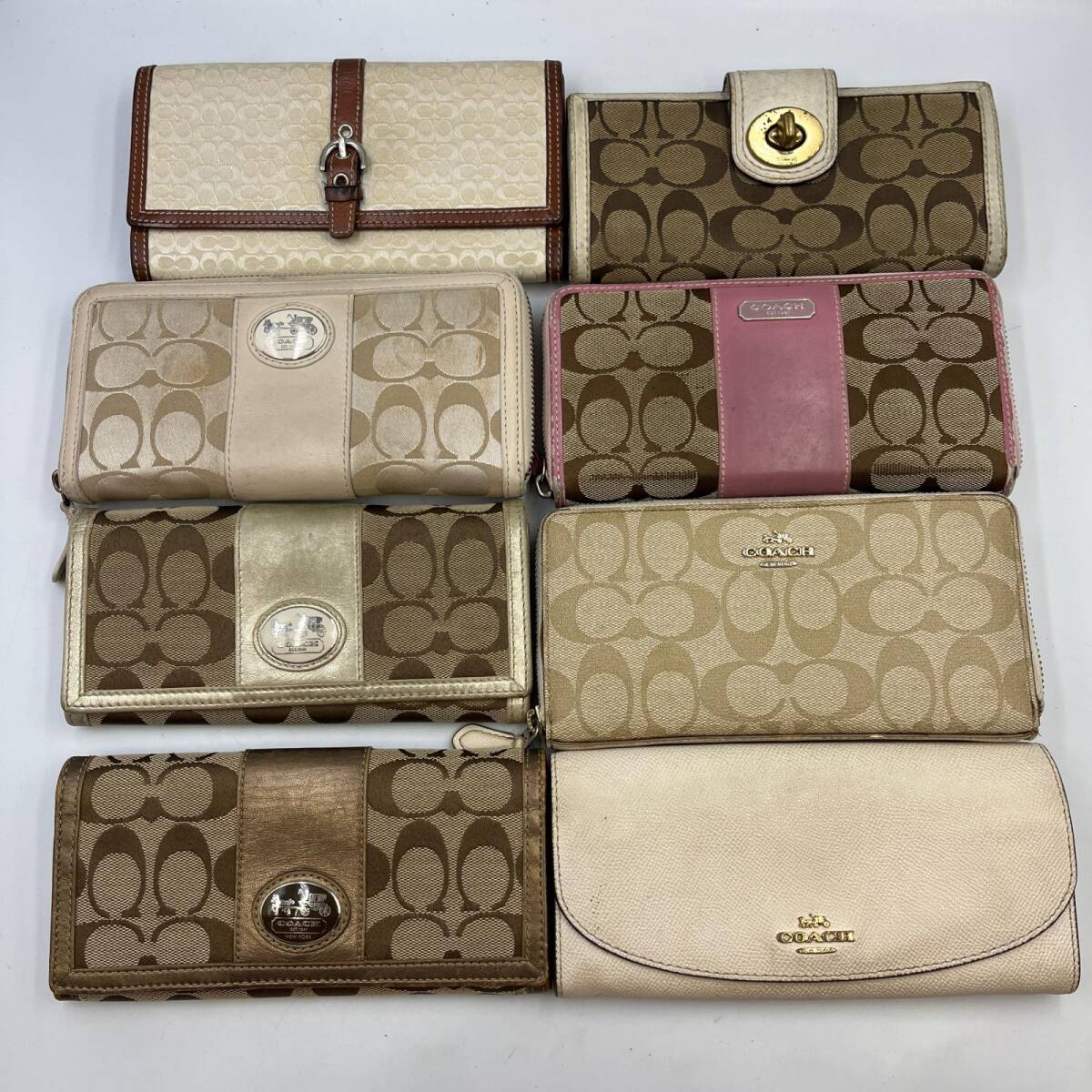 J377★コーチ COACH 長財布16点 まとめ商品の画像7