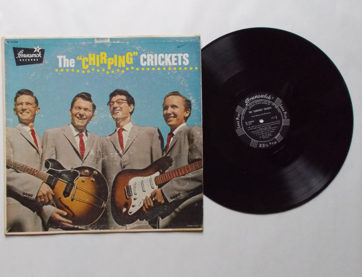 輸入盤LP　THE CRICKETSCS　”The ”CHIPPING　BL-54038_画像1