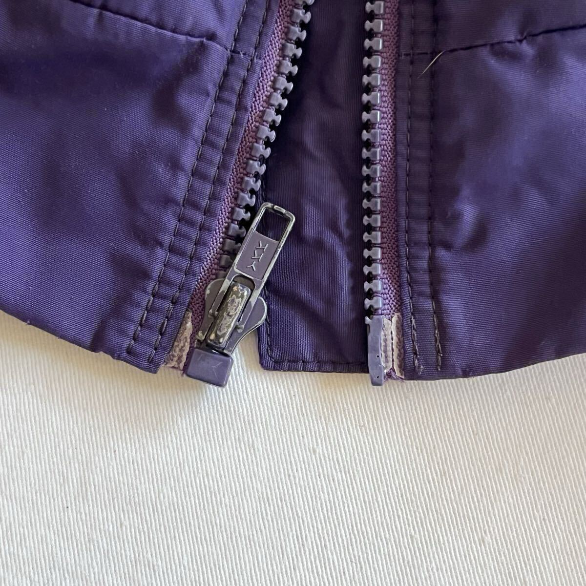90s Patagonia SHELLED SYNCHILLA JACKET パープル L USA製 ビンテージ 90年代 パタゴニア シェルドシンチラジャケット 紫 アメリカ製_画像7