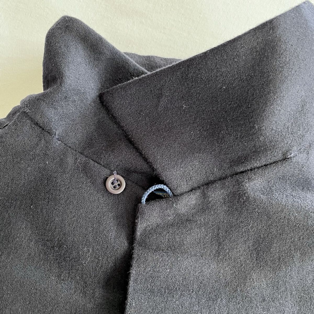 美品! 70s PENDLETON 無地 ウール ループカラー ボードシャツ XL ネイビー USA製 ビンテージ 70年代 ペンドルトン 開襟 ボックスシャツ_画像6