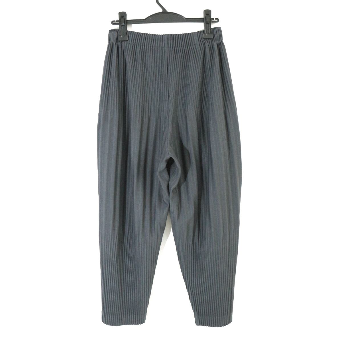 HOMME PLISSE ISSEY MIYAKE 22SS プリーツテーパードパンツ 1 HP21JF149 オムプリッセ イッセイミヤケ_画像2