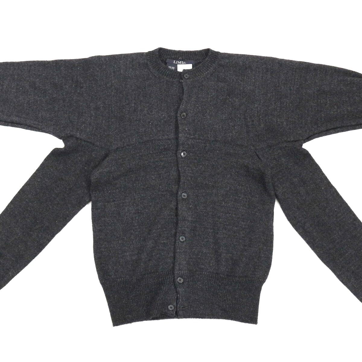 LIMI feu 14AW アルパカアクリルストールドッキングニットカーディガン S LF-K30-162 リミフゥ_画像3