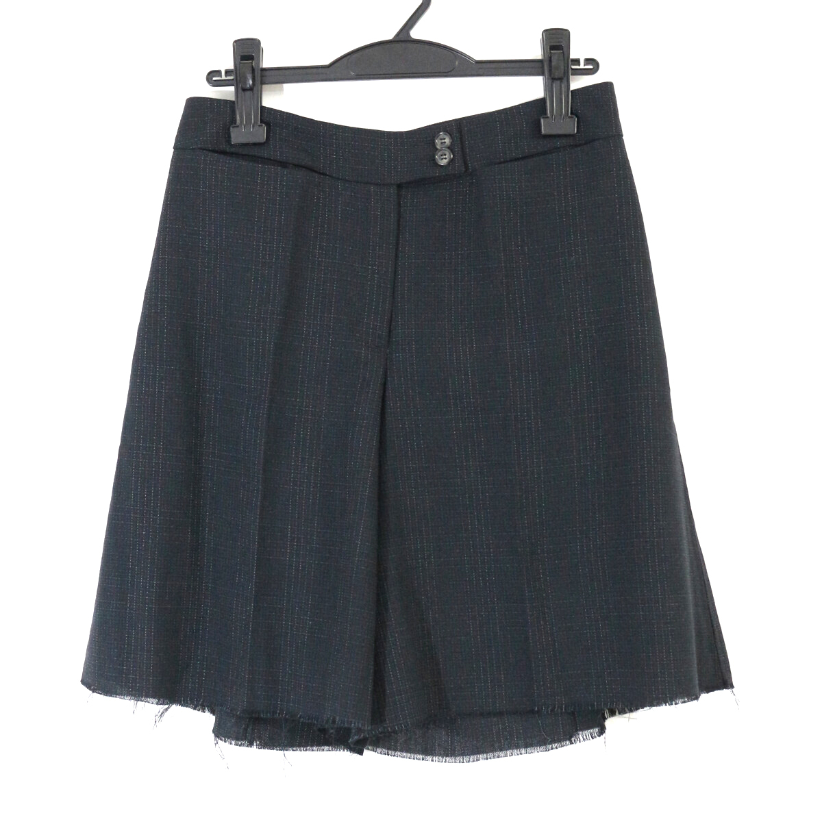 Maison Martin Margiela 2001AW カットオフデザイン絣ショートパンツ 40 301P065307 メゾンマルタンマルジェラ KOKONOE 白タグ_画像1