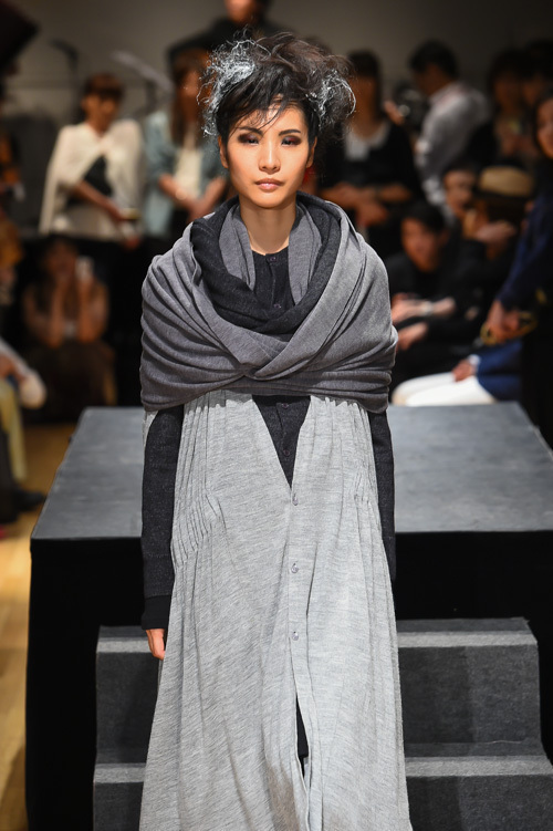 LIMI feu 14AW アルパカアクリルストールドッキングニットカーディガン S LF-K30-162 リミフゥ_画像6