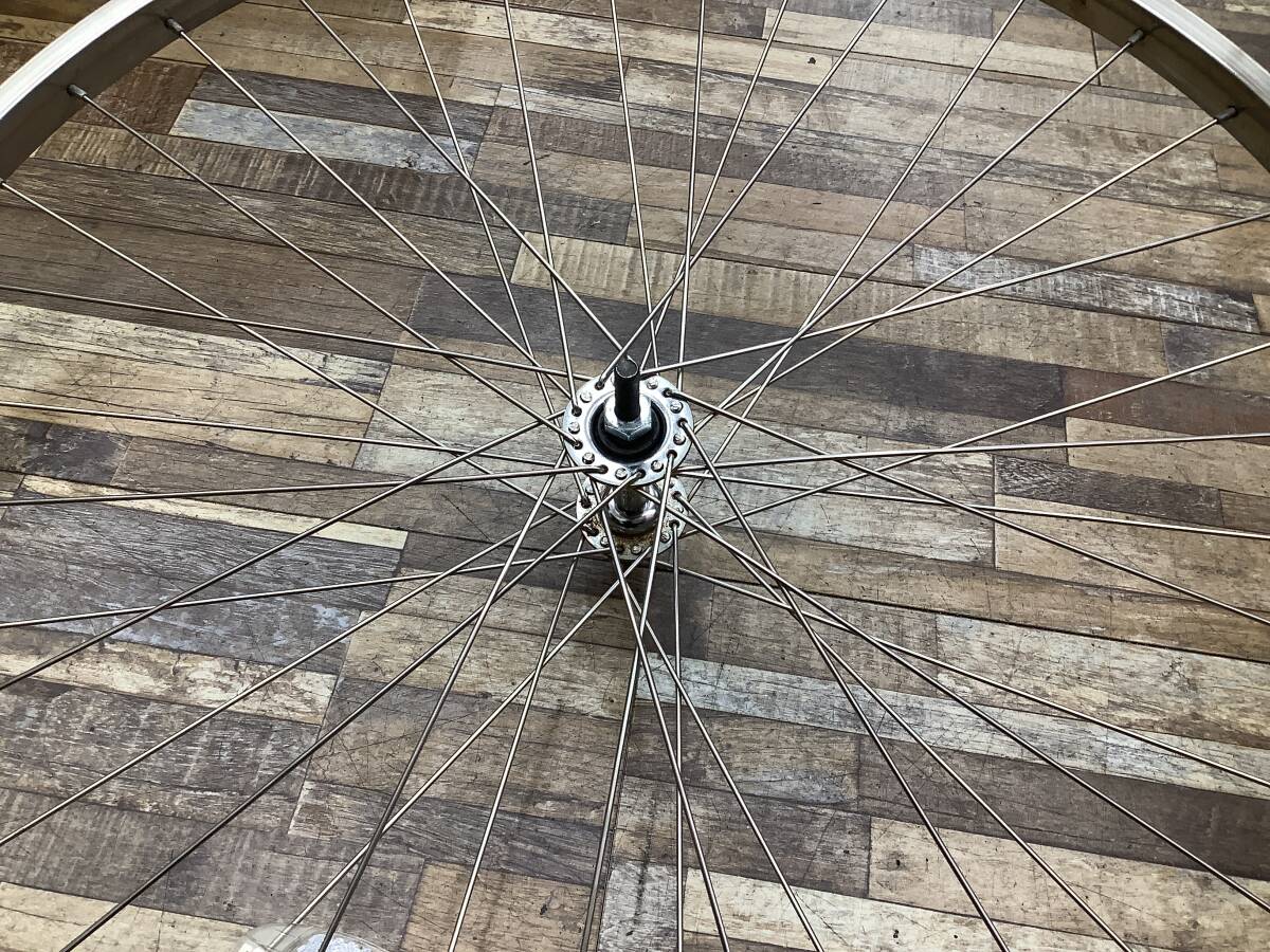 W105 YAMAHA PAS Natura L ヤマハ パス ナチュラ L(PA26NL)26インチ 電動アシスト自転車 前後ホイールセット 中古品_画像7