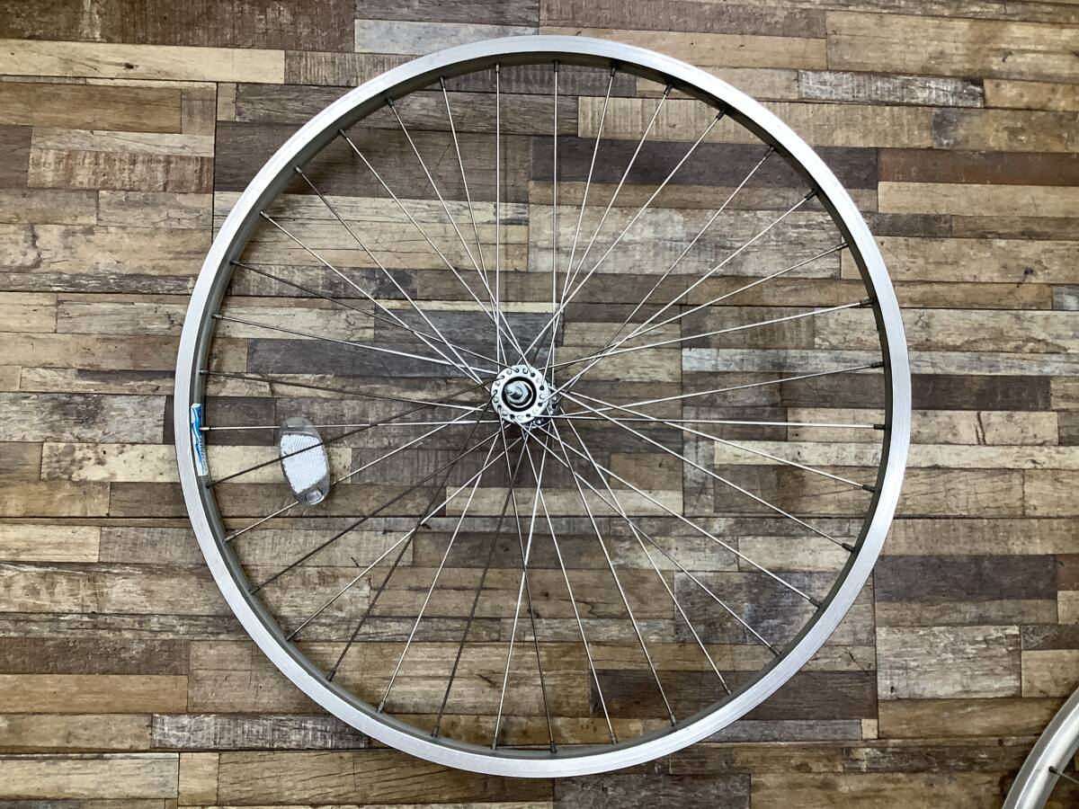 W108 Panasonic ALFIT ViVi パナソニック アルフィット ビビ(BE-EPX43K)26インチ 電動アシスト自転車 前後ホイールセット 中古品_画像6