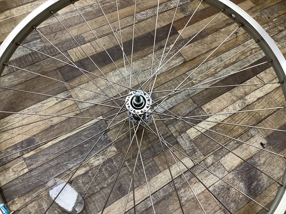 W108 Panasonic ALFIT ViVi パナソニック アルフィット ビビ(BE-EPX43K)26インチ 電動アシスト自転車 前後ホイールセット 中古品_画像7