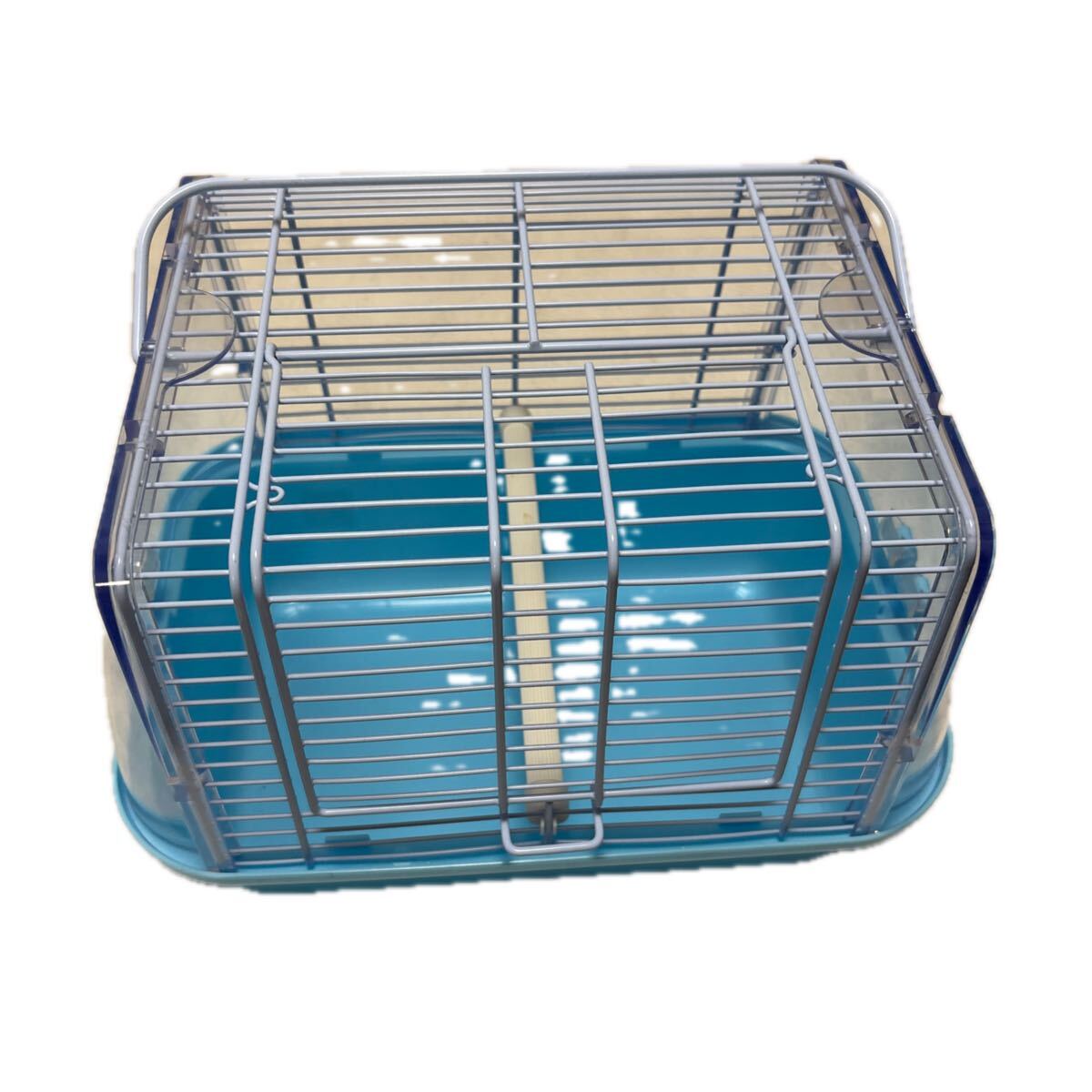  птица . птица корзина клетка для птиц товары для домашних животных голубой клетка маленькая птица 